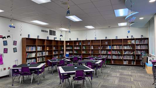 San Jacinto Elementary School Library in Dallas