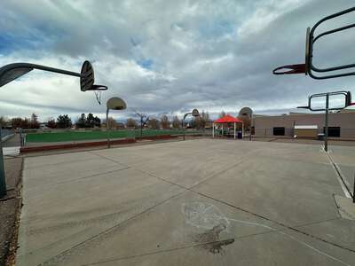 Painted Sky Elementary School Outdoor Basketball Courts in Albuquerque