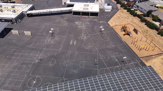 Spangler Elementary School Outdoor Basketball Courts in Milpitas 2
