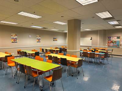 Downtown Montessori at Ida B Wells Academy Cafeteria in Dallas