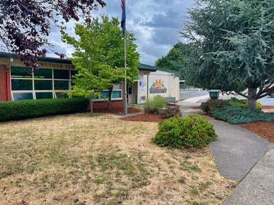 Lewis K-5 School Outside Lawn in Portland