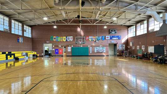 Wilson's Mills Elementary School Gymnatorium in Wilson's Mills