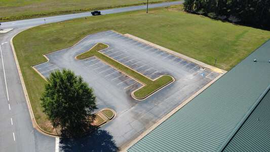 Rocky Branch Elementary School Parking Lot in Bogart 4