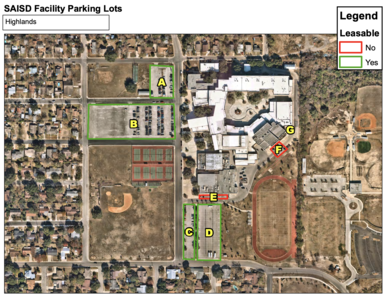 005 Highlands High School Parking Lot B - Main (Cap-315/HA-0) in San Antonio