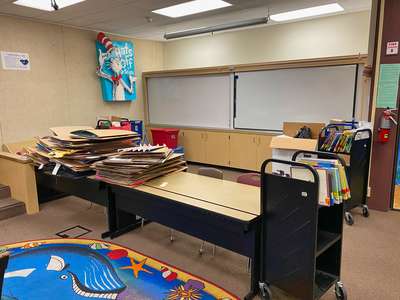 Emmerton Elementary School Library in San Bernardino