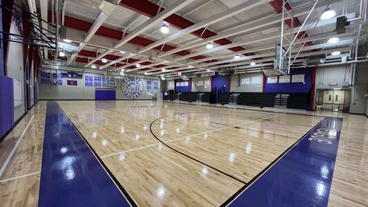 Teague Middle School Gymnasium in Humble