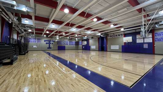 Teague Middle School Gymnasium in Humble