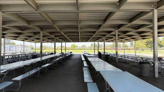 Lampson Elementary School Outdoor Lunch Area in Garden Grove