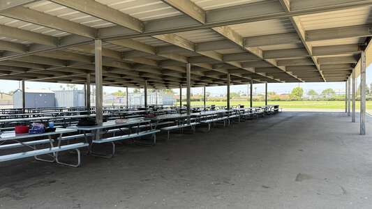Lampson Elementary School Outdoor Lunch Area in Garden Grove