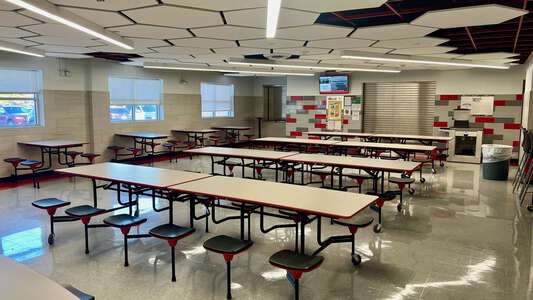 Diamond Hill-Jarvis High School Cafeteria in Fort Worth