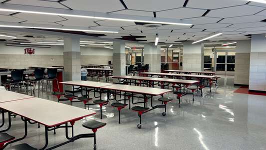 Diamond Hill-Jarvis High School Cafeteria in Fort Worth