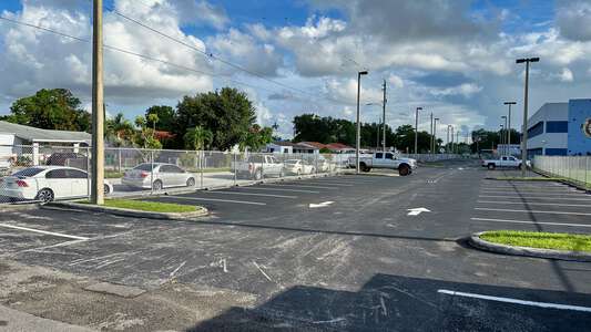 Kensington Park Elementary School Parking Lot in Miami