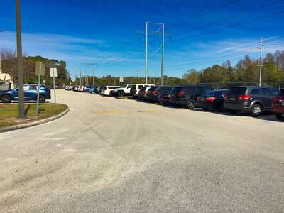 Hammond Elementary School (0102) Parking Lot - Front in Odessa