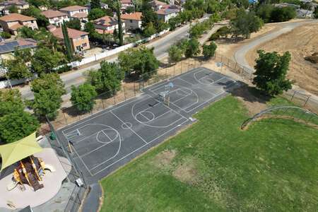 Lone Tree Elementary School Outdoor Basketball Courts in Antioch