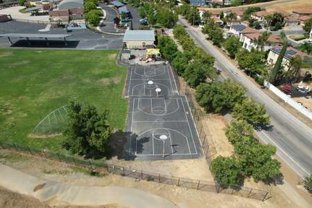 Lone Tree Elementary School Outdoor Basketball Courts in Antioch