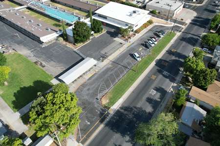 Marsh Elementary School Parking Lot - Front in Antioch