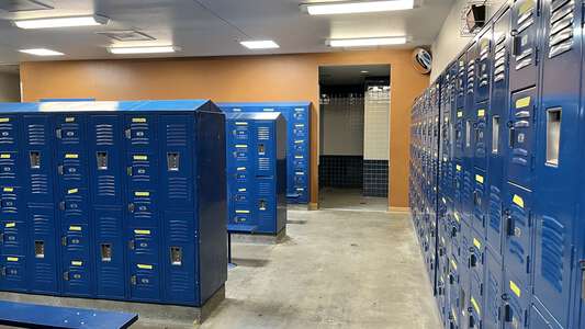 Acacia Middle School Girls Locker Room in Hemet