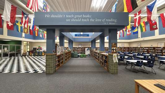 Randolph Middle School Library in Charlotte 3