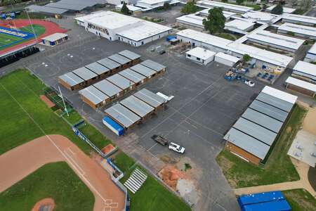 Mt. Eden High School Blacktop / Basketball Courts in Hayward