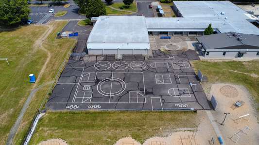 McCornack Elementary School Outdoor Basketball Courts in Eugene