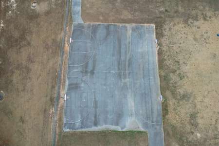 Osborne Middle School Outdoor Basketball Courts in Hoschton