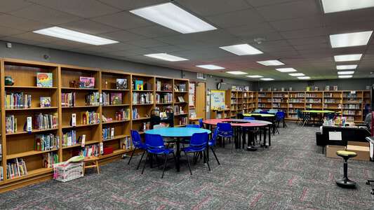 Julius Dorsey Leadership Academy Library in Dallas