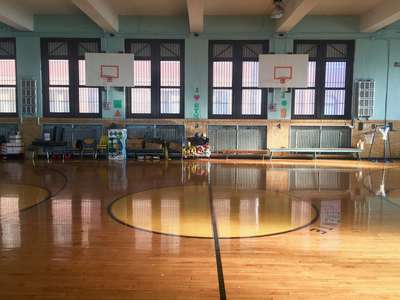 Roberto Clemente Elementary School Gym in Newark