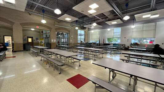 Spaght Science and Communications Magnet Elementary School Cafeteria in Wichita 2