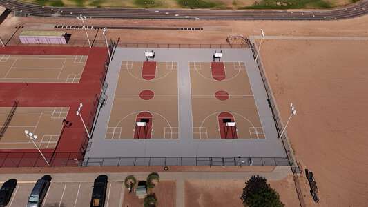 Paso Del Norte Fine Arts Academy Outdoor Basketball Courts 1 in El Paso 2