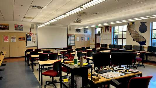 St. Helena High School AG Classroom (CAD Room) in St. Helena 2