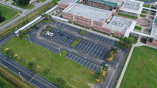 Richey Elementary School Parking Lot - Main in New Port Richey