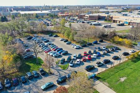 Orr Academy High School Parking Lot in Chicago 2