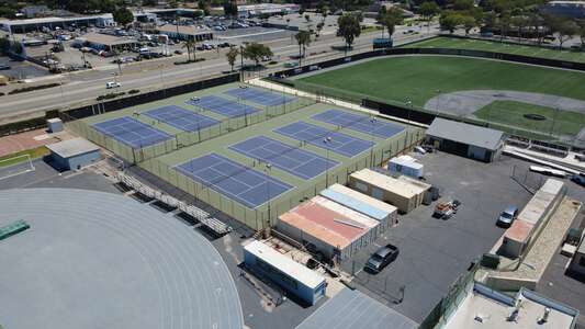 Upland High School Tennis Courts in Upland 2
