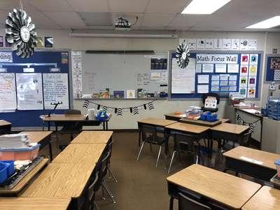 Olive Street Elementary School Classroom Standard in Anaheim