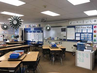 Olive Street Elementary School Classroom Standard in Anaheim