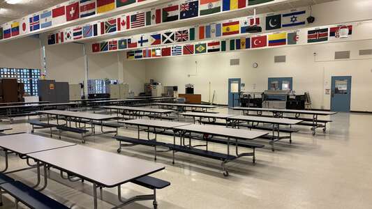 Raleigh Park Elementary School Cafeteria in Portland