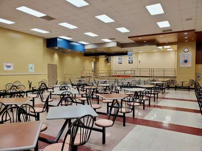 Norte Vista High School Cafeteria in Riverside