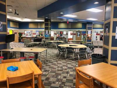 East River High School Media Center in Orlando