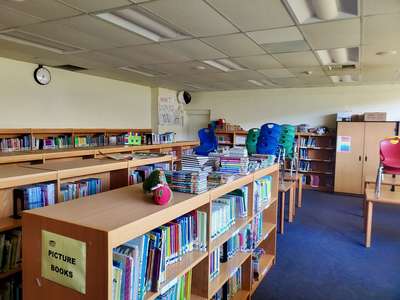 Central Elementary Library (Room 17) in Banning