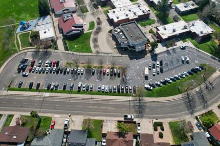David Reese Elementary School Parking Lot in Sacramento