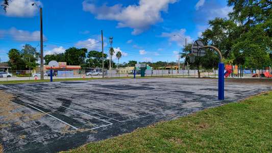 Outdoor Basketball Courts - North