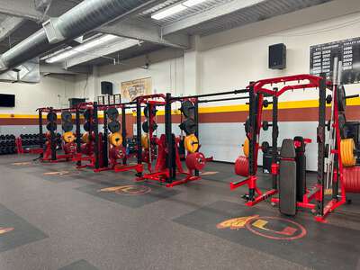 Tulare Union High School Weight Room in Tulare