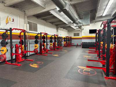 Tulare Union High School Weight Room in Tulare
