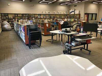 George Middle School Library in Portland