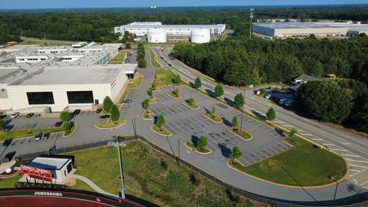 Jonesboro High School Parking Lot - Staff in Jonesboro 2