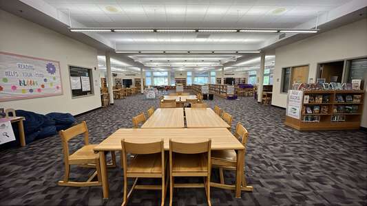 Mint Hill Middle School Library in Matthews 2