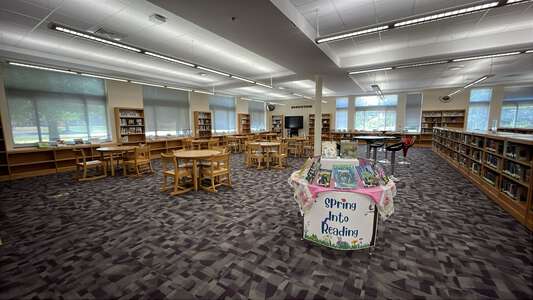 Mint Hill Middle School Library in Matthews 3
