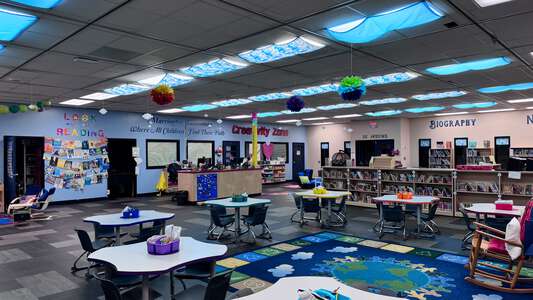 Marrington Elementary School Media Center in Goose Creek