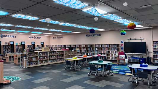 Marrington Elementary School Media Center in Goose Creek