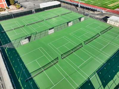 Clark - Ed W. High School Tennis Courts in Las Vegas